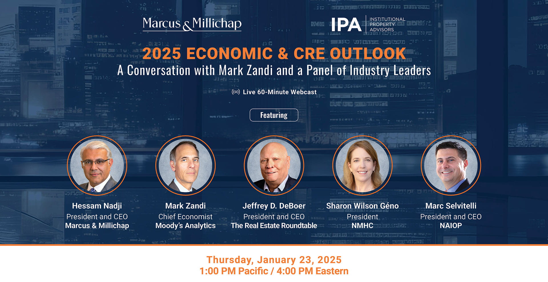 2025 Economic & CRE Outlook Webcast