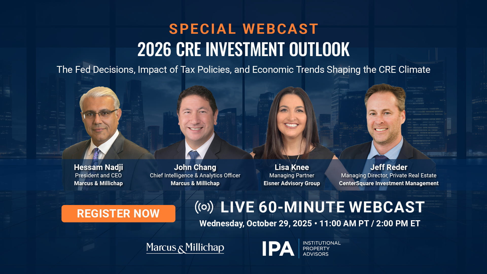 Special Webcast: 2026 CRE Investment Outlook