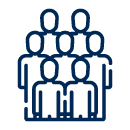 Crowd Silhouette Icon