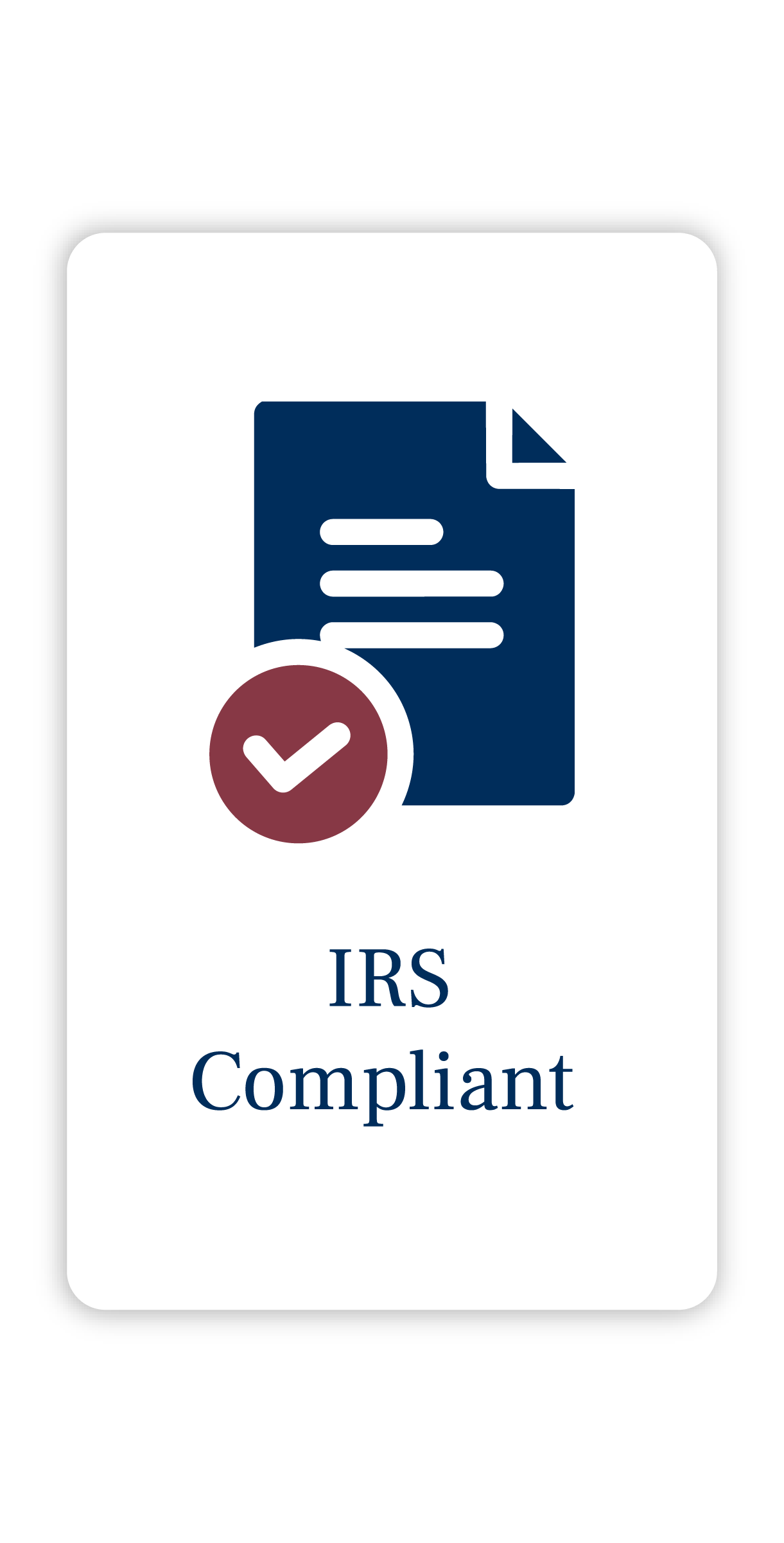 IRS Compliant